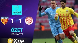 Super Ligi: Kayserispor 1 - 1 Antalyaspor (2023-2024)