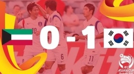 Taça Asiática: Kuwait 0 - 1 Rep. Coreia (2015)