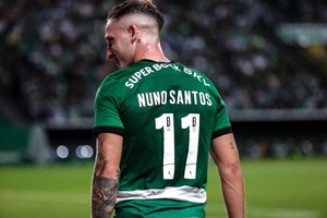 Sporting volta a contar com Nuno Santos após 15 meses de ausência