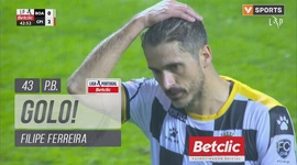 Liga Portugal Betclic: Boavista vs Casa Pia, Golo 0-2 Filipe Ferreira (p.b.) (2024-2025)