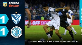 Liga Profesional: Vélez Sarsfield 1 - 1 Belgrano Cordoba (2024)