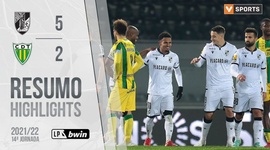 Liga Portugal Bwin: V. Guimarães 5 - 2 Tondela (2021-2022)