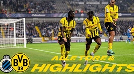 Liga Campeões: Club Brugge 0 - 3 Dortmund (2024-2025)