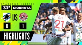 Serie B: Sampdoria 0 - 1 FC Südtirol (2023-2024)
