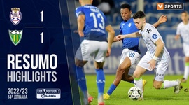 Liga Portugal 2 SABSEG: Feirense 1 - 1 Tondela (2022-2023)