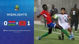 Campeonato Africano Sub-20: Gâmbia 0 - 1 Marrocos (2021)