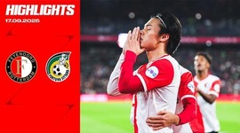 Eredivisie League: Feyenoord 2 - 0 Fortuna Sittard (2025-2026)