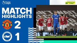 Premier League: Man Utd 2 - 1 Brighton (2020-2021)