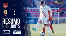Liga Portugal 2 SABSEG: Oliveirense 2 - 2 Vilafranquense (2022-2023)