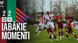 Virsliga: FS Jelgava 2 - 2 FK Liepāja (2024)