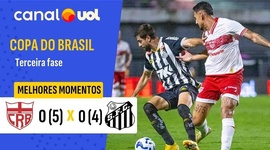 Copa do Brasil: CRB 5 - 4 g.p Santos (2025)