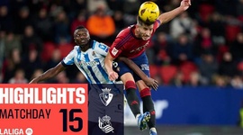 La Liga: Osasuna 1 - 1 Real Sociedad (2023-2024)