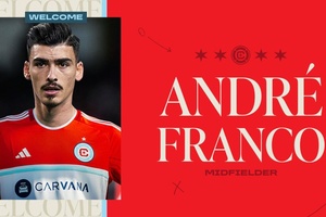 André Franco, do Chicago Fire, operado ao joelho