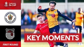 FA Cup: Slough Town 1 - 1 Grimsby Town (2023-2024)