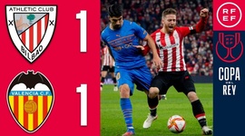 Copa del Rey: Athletic Bilbao 1 - 1 Valência (2021-2022)