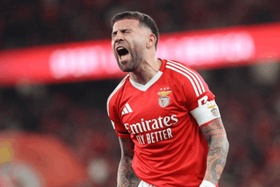 Antigo capitão do Benfica defende Otamendi: "Se fosse presidente renovaria com ele"