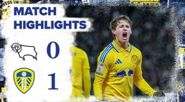 Championship: Derby County 0 - 1 Leeds (2024-2025)