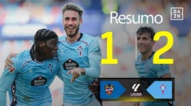 La Liga: Levante 1 - 2 Celta de Vigo (2025-2026)