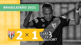 Brasileirão: Atlético-GO 2 - 1 Atlético-MG (2021)