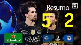 Liga Campeões: PSG 5 - 2 Chelsea (2025-2026)