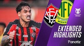 Brasileirão: Vitória 2 - 0 Mirassol (2025)