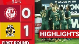 FA Cup: Woking FC 0 - 1 Cambridge Utd (2024-2025)
