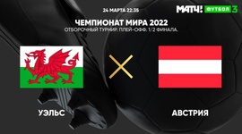 Qualificação Mundial Europa: País de Gales 2 - 1 Áustria (2022)