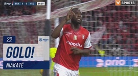 Allianz Cup: Sp. Braga vs V. Guimarães, Golo 1-1 Niakaté (2024-2025)