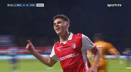 Allianz Cup: Sp. Braga vs Santa Clara, Golo 5-0 Pau Victor (2025-2026)