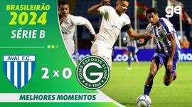 Série B: Avaí 2 - 0 Goiás (2024)