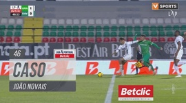 Liga Portugal Betclic: CF Estrela Amadora vs Rio Ave, Caso João Novais, 46' (2024-2025)